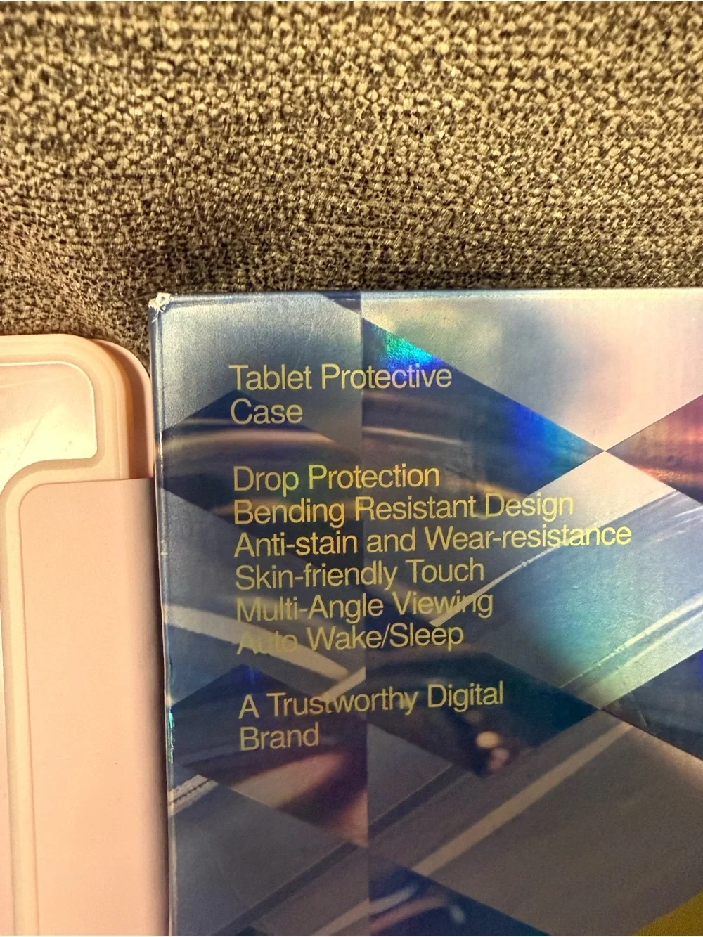 2 Pink Tablet Cases - Fits Most 11